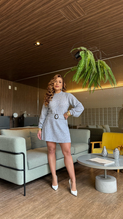 Conjunto de Tricot Peônia