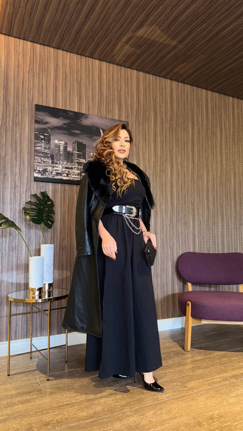 Vestido em alfaiataria Ana